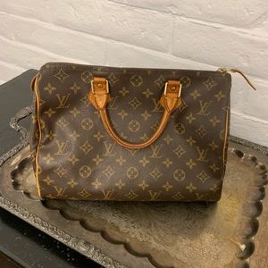 Louis Vuitton Speedy 30 Monogram Brown Canvas